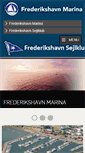Mobile Screenshot of frederikshavnmarina.dk